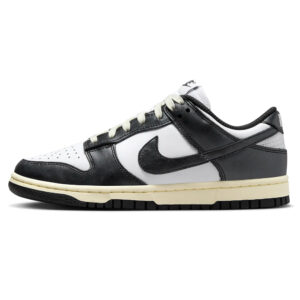 NIKE Dunk Low Premium Nero Cocconut Milk Vintage Panda FQ8899 100 Scarpe skate alexander john shoes panda vintage prm AXJN Alexanderjohn.it
