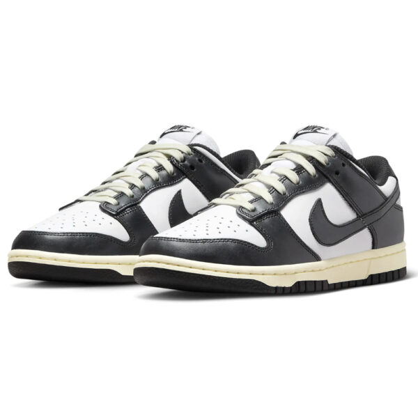 nike_dunk_low_premium_prm_panda_nero_black_cocconut_milk_FQ8899_100_2 NIKE Dunk Low Premium Nero Cocconut Milk Vintage Panda FQ8899 100 Scarpe skate alexander john shoes panda vintage prm AXJN Alexanderjohn.it