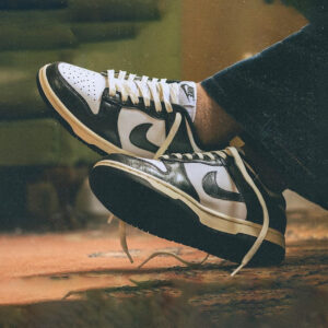 NIKE Dunk Low Premium Nero Cocconut Milk Vintage Panda FQ8899 100 Scarpe skate alexander john shoes panda vintage prm AXJN Alexanderjohn.it