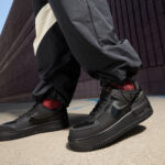Nike Air Force 1 Shadow Triple Black Nero Donna AF1 FB7582 001 Scarpe alexander john shoes scarpe donna sneakers skate sportwear AXJN AlexanderJohn.it