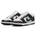 Nike Dunk Low Nero Ash Light Silver Uomo FN7808 001 Scarpe sneakers skate low cost outlet alexander john shoes AXJN Alexanderjohn.it