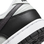 Nike Dunk Low Nero Ash Light Silver Uomo FN7808 001 Scarpe sneakers skate low cost outlet alexander john shoes AXJN Alexanderjohn.it
