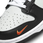 Nike Dunk Low Nero Ash Light Silver Uomo FN7808 001 Scarpe sneakers skate low cost outlet alexander john shoes AXJN Alexanderjohn.it