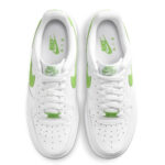Nike Air Force 1 07 Bianche Action Green DD8959 112 Scarpe white verde skate wmns AXJN AlexanderJohn.it