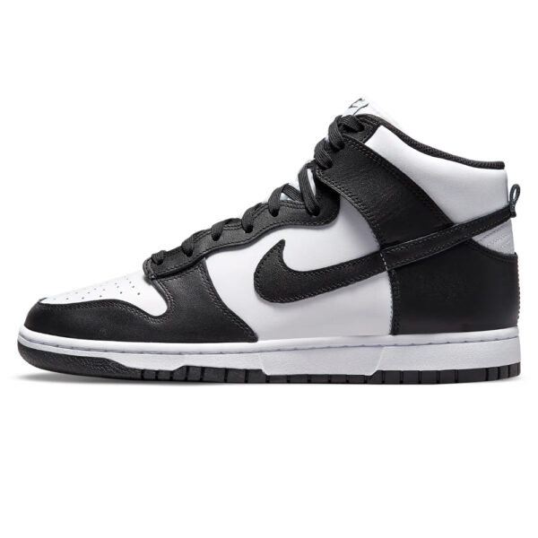 scarpe_nike_dunk_high_retro_panda_nero_bianco_black_white_DD1399_105_1 Nike Dunk High Retro Nero Bianco Panda Uomo DD1399 105 Scarpe alte stivaletto hi alexander john shoes AXJN Alexanderjohn.it