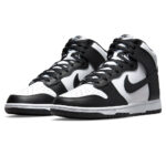 Nike Dunk High Retro Nero Bianco Panda Uomo DD1399 105 Scarpe alte stivaletto hi alexander john shoes AXJN Alexanderjohn.it
