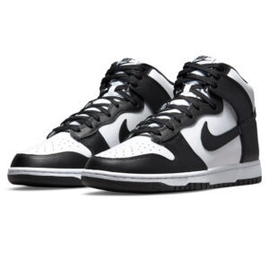 Nike Dunk High Retro Nero Bianco Panda Uomo DD1399 105 Scarpe alte stivaletto hi alexander john shoes AXJN Alexanderjohn.it