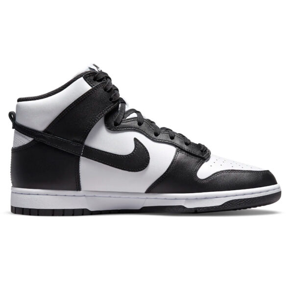 scarpe_nike_dunk_high_retro_panda_nero_bianco_black_white_DD1399_105_7 Nike Dunk High Retro Nero Bianco Panda Uomo DD1399 105 Scarpe alte stivaletto hi alexander john shoes AXJN Alexanderjohn.it