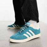 ADIDAS Gazelle Turchese Uomo IG1061 blu oceano Scarpe alexander john shoes AXJN Alexanderjohn.it