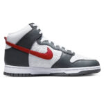 Nike Dunk High Retro Grey Red Embossed Basketball FD0668 001 axjn alexanderjohnshoes alexander john alexanderjohn.it