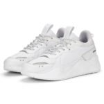 Puma RS-X Leather Triple Bianco Uomo Pelle 391928 02 Scarpe Sneakers • AXJN Alexanderjohn.it
