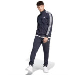 Adidas 3 Stripes Tuta Completa Blu Navy Uomo Acetata GK9658 • AXJN Alexanderjohn.it