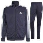 Adidas 3 Stripes Tuta Completa Blu Navy Uomo Acetata GK9658 • AXJN Alexanderjohn.it