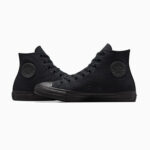Converse All Star Hi Alte Nero Monochro Unisex - immagine 3