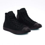 Converse All Star Hi Alte Nero Monochro Unisex - immagine 8