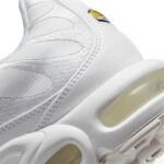 Nike Tn Air Max Plus Leather Pelle Bianco Uomo AJ2029 100 scarpe sneakers ltr triple white alexander john shoes AXJN Alexanderjohn.it