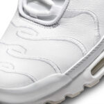 Nike Tn Air Max Plus Leather Pelle Bianco Uomo AJ2029 100 scarpe sneakers ltr triple white alexander john shoes AXJN Alexanderjohn.it