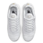 Nike Tn Air Max Plus Leather Pelle Bianco Uomo AJ2029 100 scarpe sneakers ltr triple white alexander john shoes AXJN Alexanderjohn.it