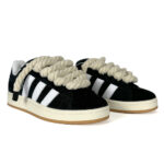 Adidas Campus 00s Nero Bianco Lacci Corda Unisex scarpe personalizzate rope laces lace rupe • AXJN Alexanderjohn.it