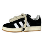 Adidas Campus 00s Nero Bianco Lacci Corda Unisex scarpe personalizzate rope laces lace rupe • AXJN Alexanderjohn.it