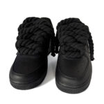 Nike Air Force 1 07 Nere Lacci Corda Donna Triple Black DD8959 001 rupe lace rope laces scarpe personalizzate custom alexander john shoes alex john AXJN Alexanderjohn.it
