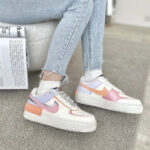 Nike Air Force 1 Shadow Low Sail Orange Chalk Donna - immagine 6