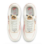 Nike Air Force 1 Shadow Low Sail Orange Chalk Donna - immagine 7