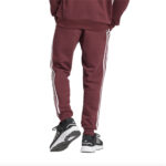 Adidas Tuta completa Essentials 3 Stripes Cappuccio Felpata Bordo Uomo JG5949 - JG5951 AXJN ALEXANDER john shoes alexanderjohn.it tuta invernale abbinata inverno