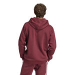 Adidas Tuta completa Essentials 3 Stripes Cappuccio Felpata Bordo Uomo JG5949 - JG5951 AXJN ALEXANDER john shoes alexanderjohn.it tuta invernale abbinata inverno