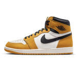 Nike Air Jordan 1 Retro High OG Yellow Ochre Uomo DZ5485 701 | AXJN Alexander John shoes alexanderjohn.it scarpe alte stivaletto Jordan