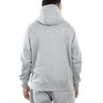 Nike Tuta Completa Felpata Cappuccio NSW Club Fleece Hoodie Grigio Uomo BV2654-063 / BV2671-063 axjn alexander john shoes alexanderjohn.it tuta felpata con cappuccio invernale