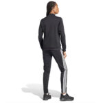 Adidas Tuta Completa 3 Stripes Essentials Nero Donna IJ8781 axjn alexander john shoes alexanderjohn.it tuta da donna intera senza cappuccio