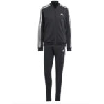 Adidas Tuta Completa 3 Stripes Essentials Nero Donna IJ8781 axjn alexander john shoes alexanderjohn.it tuta da donna intera senza cappuccio