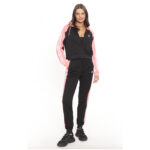 Adidas Tuta Completa Boldblock Cappuccio Rosa Nero Donna IX1110 axjn alexander john shoes alexanderjohn.it tuta con cappuccio acetata invernale