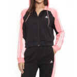 Adidas Tuta Completa Boldblock Cappuccio Rosa Nero Donna IX1110 axjn alexander john shoes alexanderjohn.it tuta con cappuccio acetata invernale