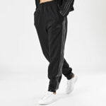 Adidas Tuta Completa Cappuccio Felpata Energize Nero Donna IA3150 AXJN Alexander John shoes alexanderjohn.it tuta intera invernale inverno nero grigio woman
