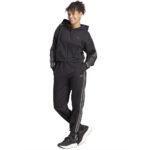 Adidas Tuta Completa Cappuccio Felpata Energize Nero Donna IA3150 AXJN Alexander John shoes alexanderjohn.it tuta intera invernale inverno nero grigio woman