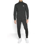 Adidas Tuta Completa Basic Linear Logo Nero Uomo IC6775 | AXJN Alexanderjohn.it