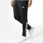 Adidas Tuta Completa Basic Linear Logo Nero Uomo IC6775 | AXJN Alexanderjohn.it