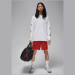 Nike Borsone Air Jordan Velocity Duffle Nero Rosso Bianco MM0920 023 axjn alexander john shoes alexanderjohn.it borsa palestra sport piscina box