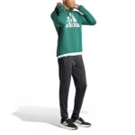 Adidas Tuta Completa French Terry Acetata Cappuccio Verde Nero Uomo IP3115 axjn alexander john shoes alexanderjohn.it tuta da palestra sport calcio fitness sportiva