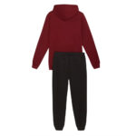 Puma Tuta Squad Bordo Uomo 683817 13 Nero Cappuccio Completa Felpata axjn alexander john shoes alexanderjohn.it ginnastica invernale inverno palestra ragazzi