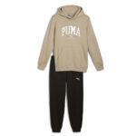 Puma Tuta Squad Sabbia Uomo 683817 67 Nero Cappuccio Completa Felpata axjn alexander john shoes alexanderjohn.it invernale ragazzi scuola