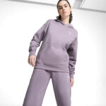 Puma Tuta Completa Loungewear Felpata Cappuccio Lilla Donna 683091 30 axjn alexander john shoes alexanderjohn.it tuta invernale interna cotone felpata