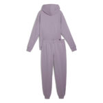 Puma Tuta Completa Loungewear Felpata Cappuccio Lilla Donna 683091 30 axjn alexander john shoes alexanderjohn.it tuta invernale interna cotone felpata