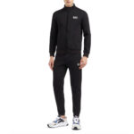EA7 Emporio Armani Tuta VISIBILITY Nero Uomo Acetata Girocollo