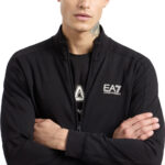 EA7 Emporio Armani Tuta VISIBILITY Nero Uomo Acetata Girocollo