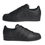 ADIDAS SUPERSTAR J Nero FU7713 Junior Core Black | AXJN Alexander John scarpe donna ragazzi ragazza unisex sneakers classic cameriere divisa palestra ginnastica