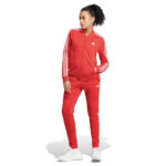 Adidas Tuta Donna 3 Stripes Rosso IJ8784 Essentials axjn alexander john shoes alexanderjohn.it tuta invernale donna wmns