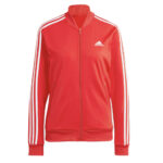 Adidas Tuta Donna 3 Stripes Rosso IJ8784 Essentials axjn alexander john shoes alexanderjohn.it tuta invernale donna wmns